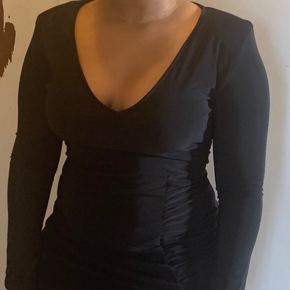 Black formal dress